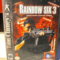 RAINBOX SIX PART 3 GAMECUBE DISCONTINUED HTF TESTED AND WORKING!