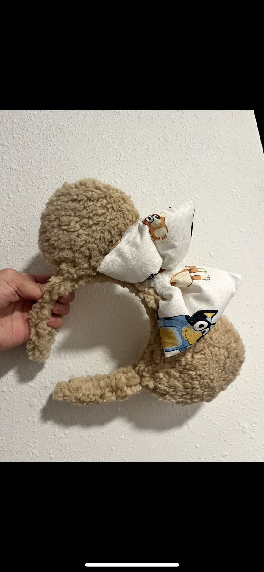 Bluey Sherpa Mickey Ears