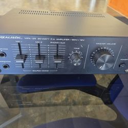 Realistic Amplifier 20 Watt, MPA 25