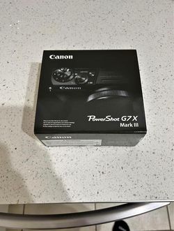 Canon PowerShot G7X Mark iii Camera