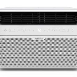 Toshiba 12,000 BTU 115-Volt Smart Wi-Fi Touch Control Window Air Conditioner with Remote for upto 550 sq. ft.