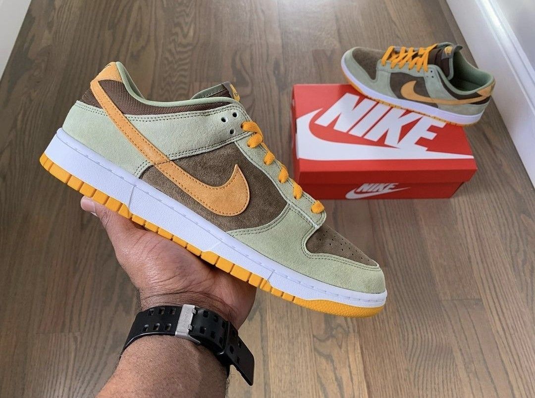 Nike Dunk Low Dusty Olive sz 12