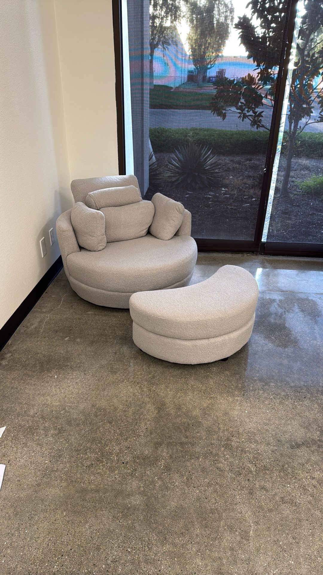 New Swivel Sofa Chair Couch Loveseat Lounge Chair