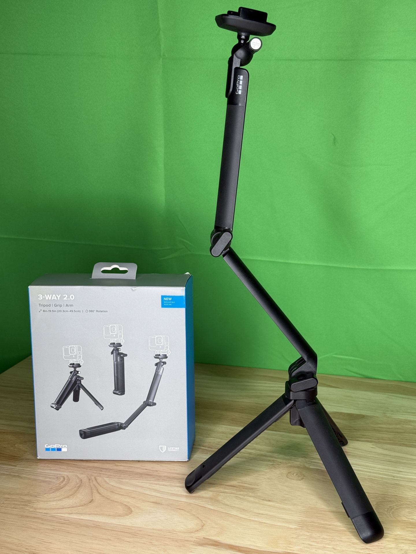 GoPro 3-Way Tripod. (open box Brand NEW!)