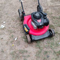 Troy bilt  21" Push Mower Mulch &Side Discharge Ready To Cut Works Really Good 