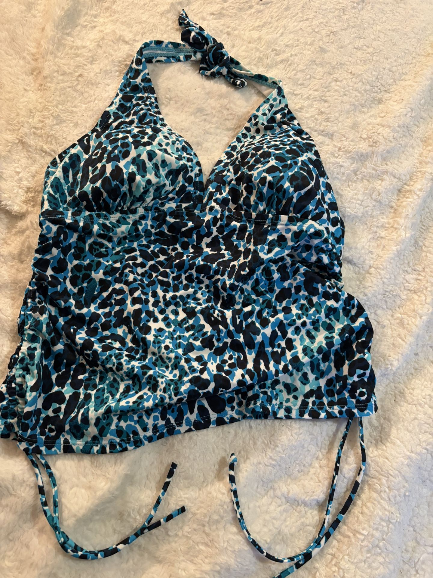 Swimsuit New Tankini Swim Top - Cute cinch style sides
