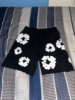 Denim tear shorts