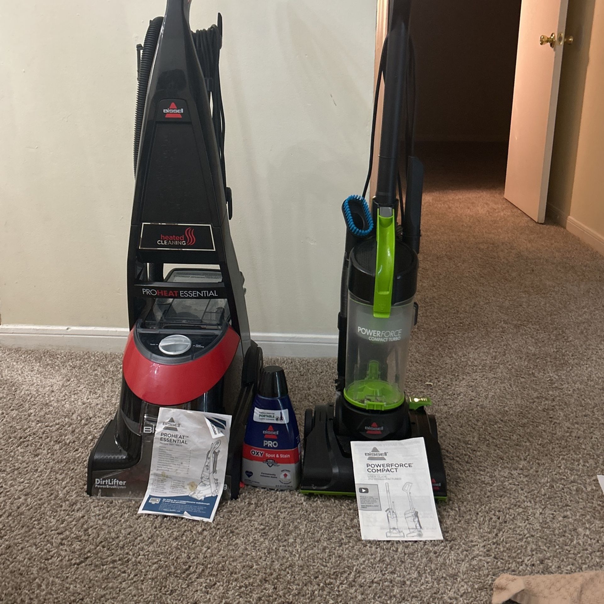 Bissell Pro Heat Carpet Cleaner And Vacuum Cleaner