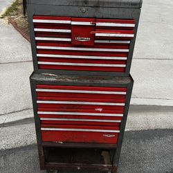Vintage Craftsman Tool Box Made In USA