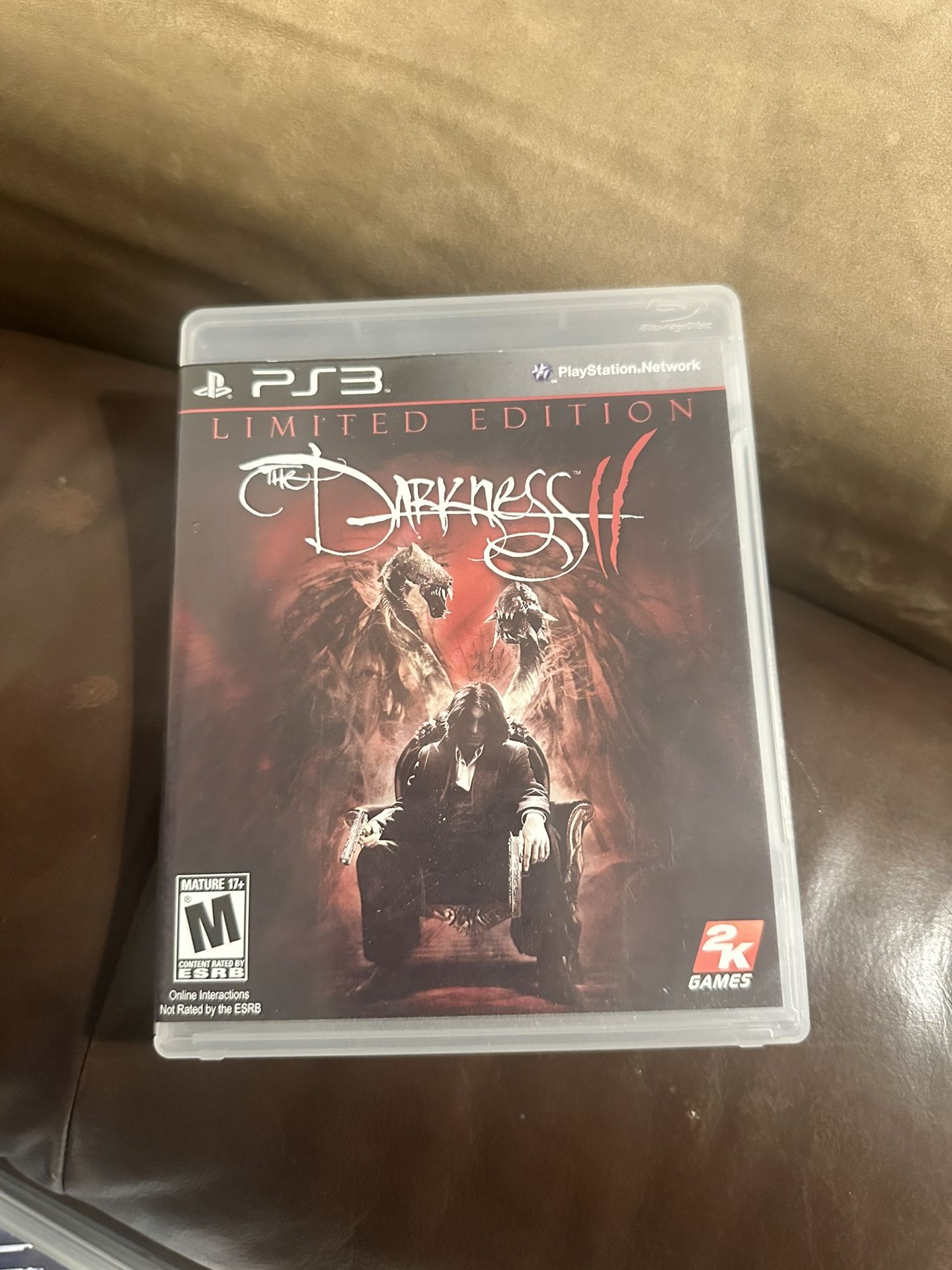 PS3 Game The Darkness 2