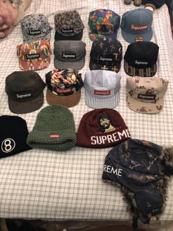 Supreme 5 panels, Camp caps, beanies