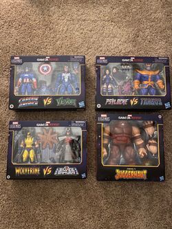 Marvel Legends Gamerverse Action Figure Sets Lot of 4