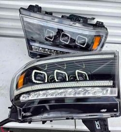 19-24 RAM 1500 Headlights Faros Calaveras Micas Luces Lamps