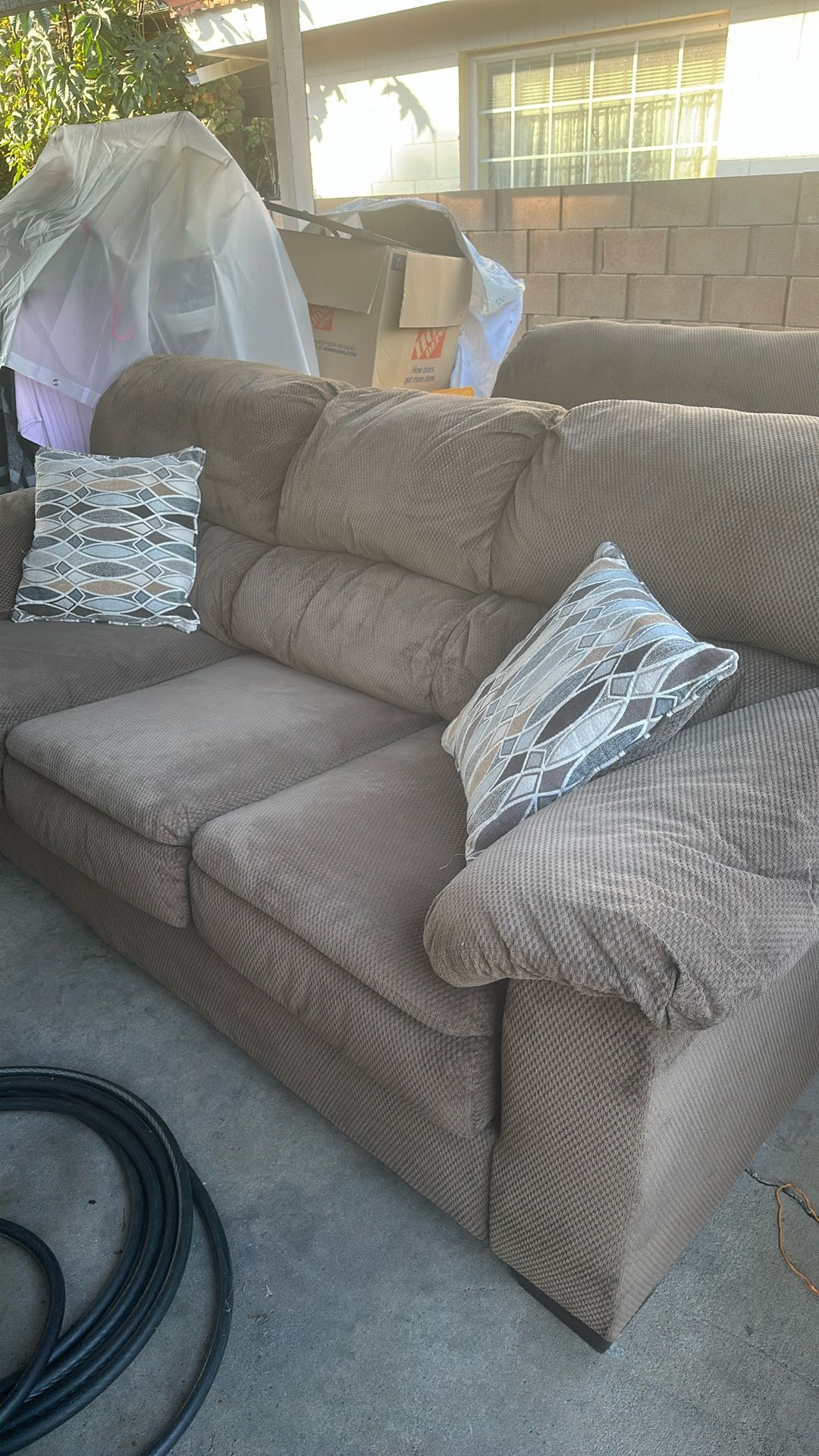 Brownish Sofa Set