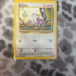 pokemon rattata card