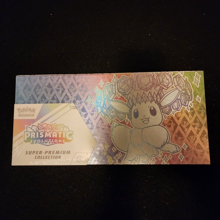 Pokemon- Prismatic Evolutions- Super Premium Collection 