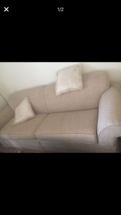 Beige couch
