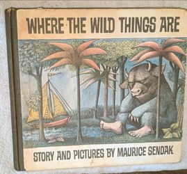 1st Edition WHERE THE WILD THINGS ARE Maurice Sendak (1963) LC#63-21253 No DJ