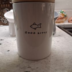 Cat Treat Jar