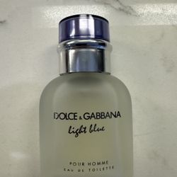 LIGHT BLUE  FOR MEN 1.3 OZ EDT SPRAY BY DOLCE & GABBANA