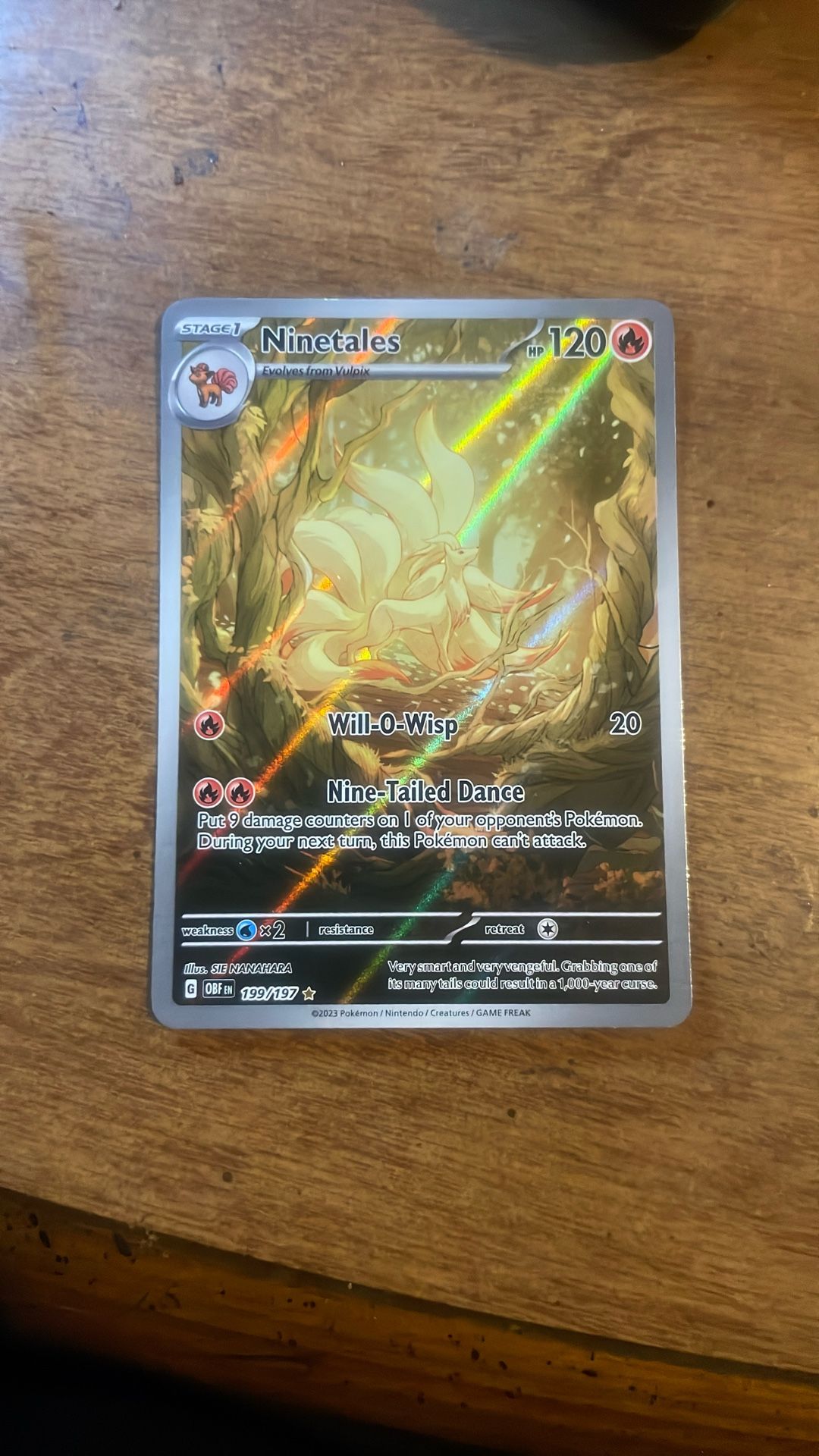 Ninetales Ex No.199