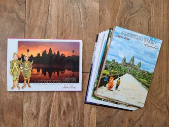 Postcard Set: Angkor Wat, Siem Reap, Cambodia, Series 15