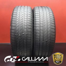 2 Tires LikeNEW Pirelli Cinturato P7 All Season RunFlat (★) XL 245/50R19 #95643