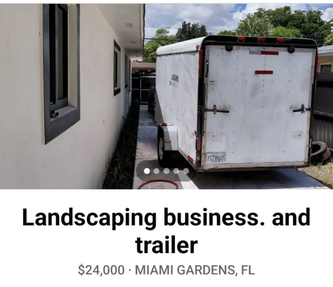 Landscaping business