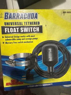 Barracuda Universal Tethered Float Switch