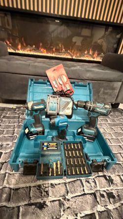 Makita Brushless Contractor Drill Kit – XPH06 / XDT13 Full Set +extras