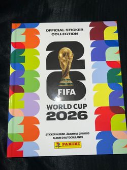 Hard cover panini album world cup 2026