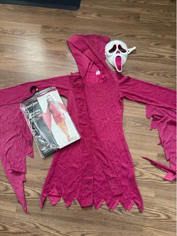 Adult size medium ghost face costume