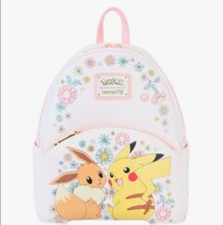 Loungefly Pokemon & Eevee Floral Mini Backpack