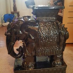 LARGE& HEAVY  CERAMIC or BATTLE ELEPHANT