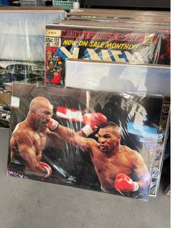 Mike Tyson versus Holyfield Poster 24 x 36