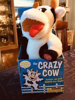 Very Rare The Crazy Cow, jumps up and moo’s like Mad (New) view pics and read description