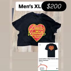 Men’s Louie Vuitton shirts XL authentic