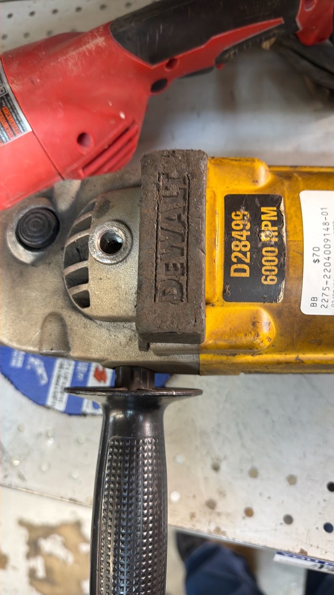 Electric Right Angle grinder Dewalt