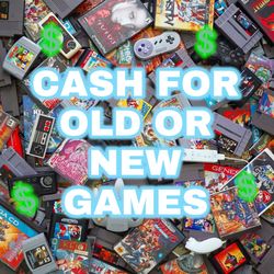 I Buy Your Video Games! Get CASH as soon as TODAY! Message For More Info!