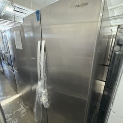 Whirlpool Side-By-Side Refrigerator Stainless Steel