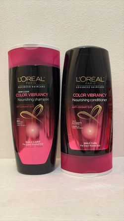 L’Oréal Color Vibrancy Nourishing Shampoo & Conditioner Set (25.4 Fl Oz Each)