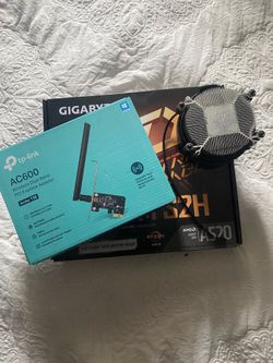 Pc Motherboard + Wi-Fi + Cooler bundle (NEED GONE & PICK UP ONLY)