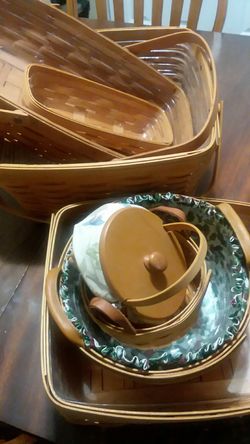 Longaberger Handwoven Baskets (In USA)