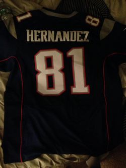 Aaron Hernandez XL authentic jersey