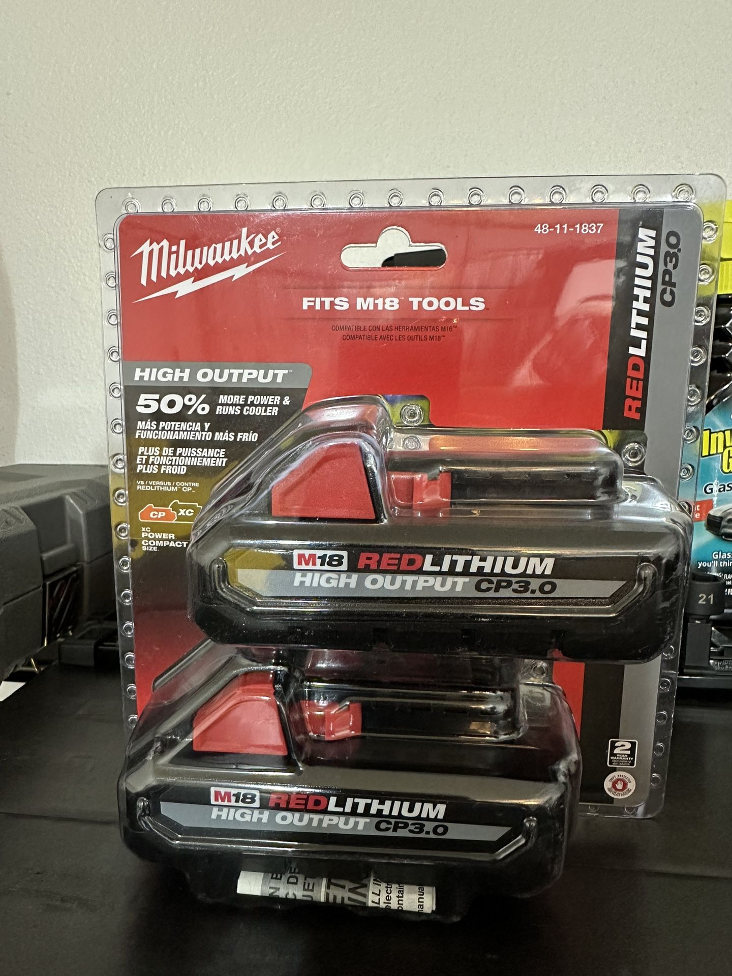 New Milwaukee M18 3.0 High Output Batteries