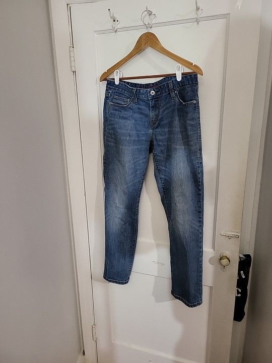 Levi’s 552 Jeans Mid Rise Straight Leg Zip Fly Vintage Denim Trousers 30w/39l (B