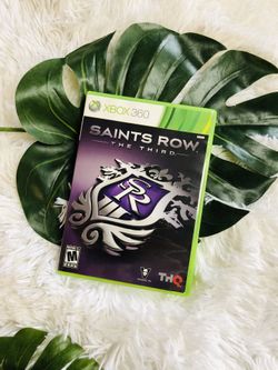 Xbox 360 Saints Row The third