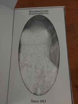 Wedding Gown, Used , In A Box , Clean And Ready to Use Again