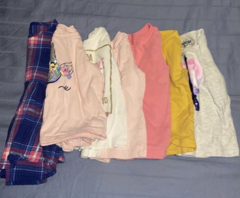 Girl 24mo and 2T clothes bundle