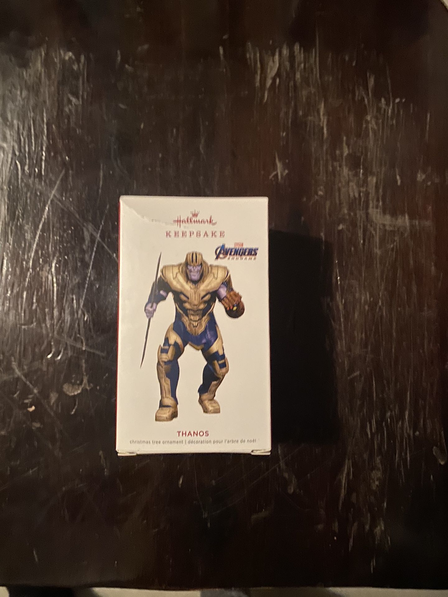 Hallmark Keepsake Thanos Christmas ornament